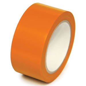 Vloermarkering tape fluo orange